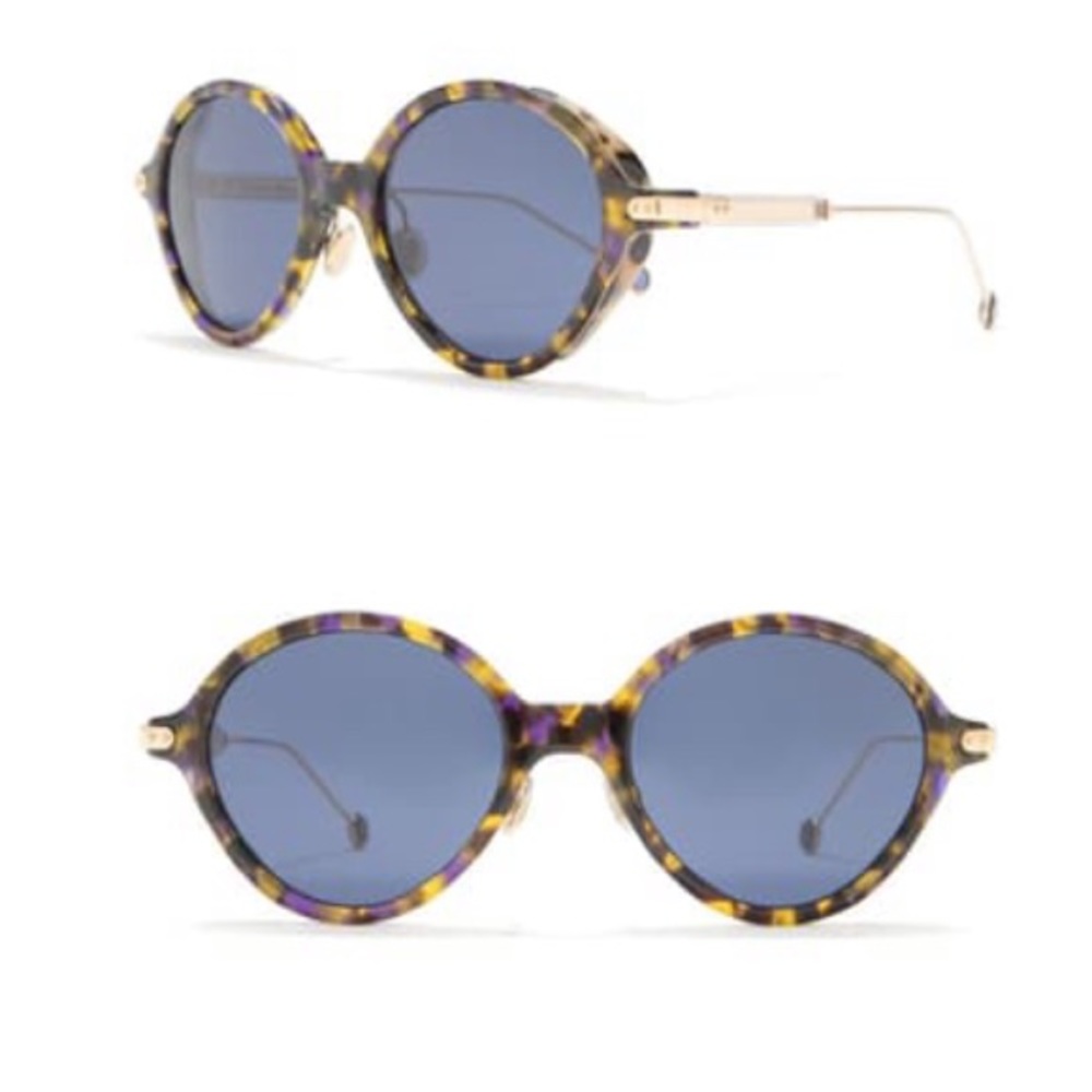 CHRISTIAN DIOR 52mm Umbrage Round Sunglasses